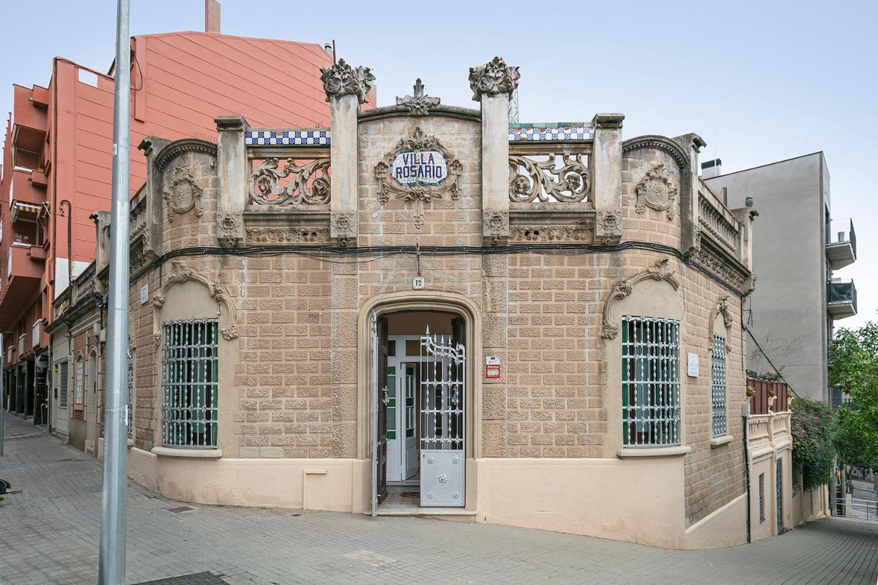 Villa Modernista Barcelona Buitenkant foto